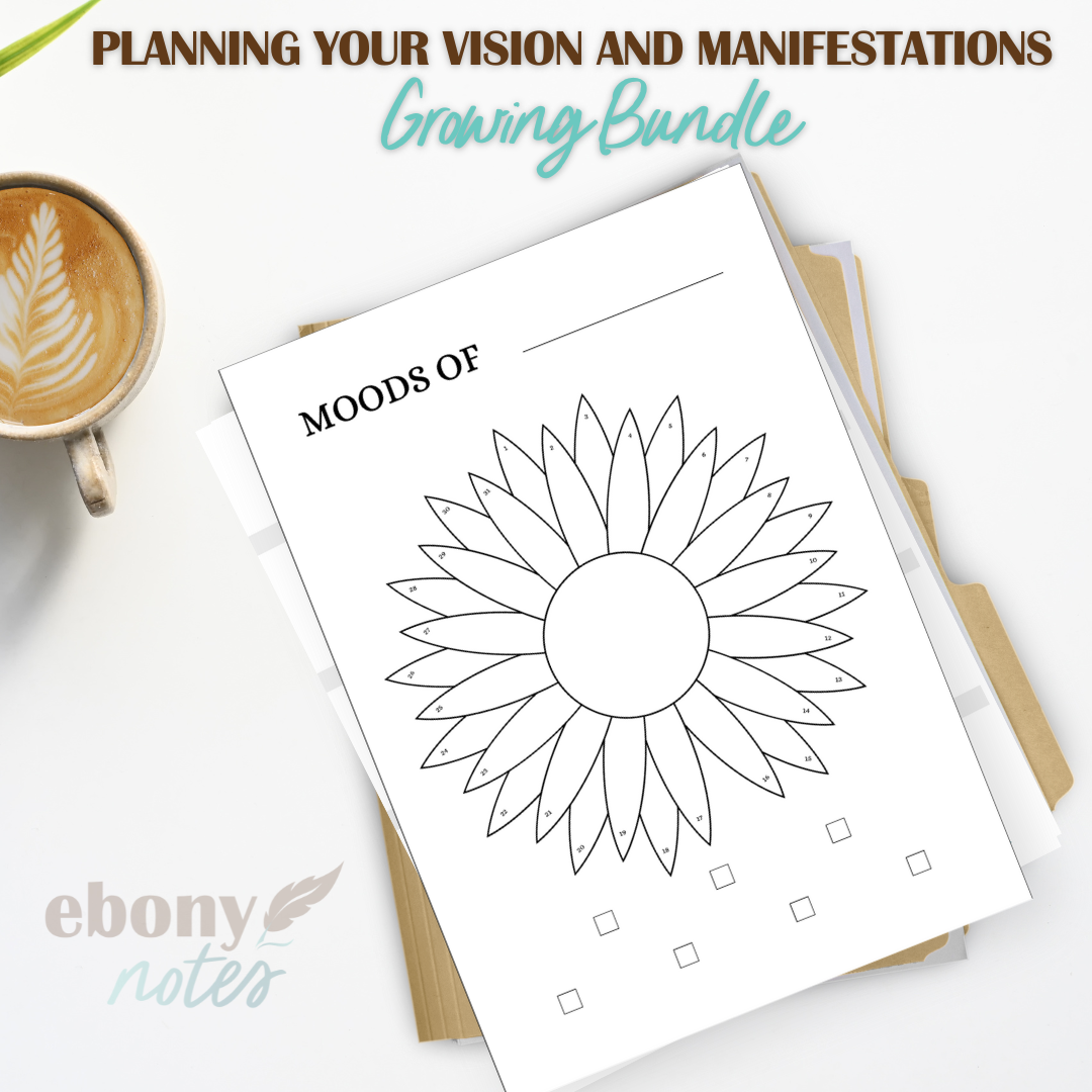 Planning Your Vision and Manifestations Growing Bundle