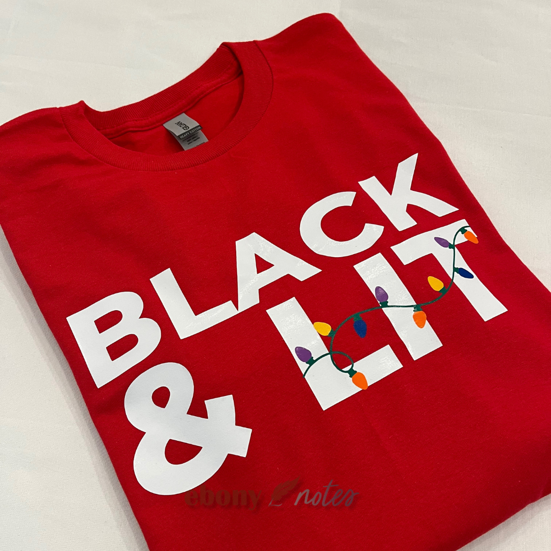 Black & Lit Shirt | Christmas Edition