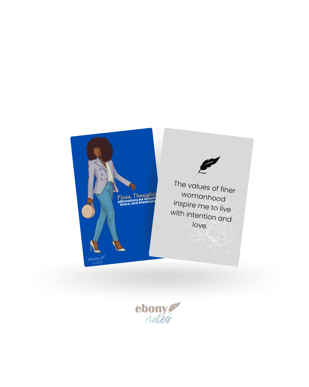 Affirmations for Growth, Grace, and Greatness Card Deck Printable | Finer Thoughts