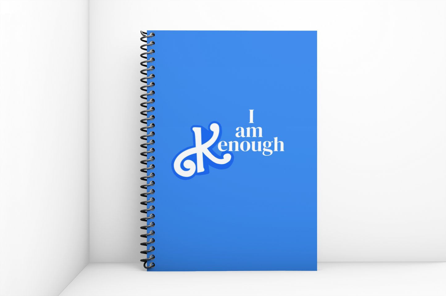 Black Doll Spiral Notebook