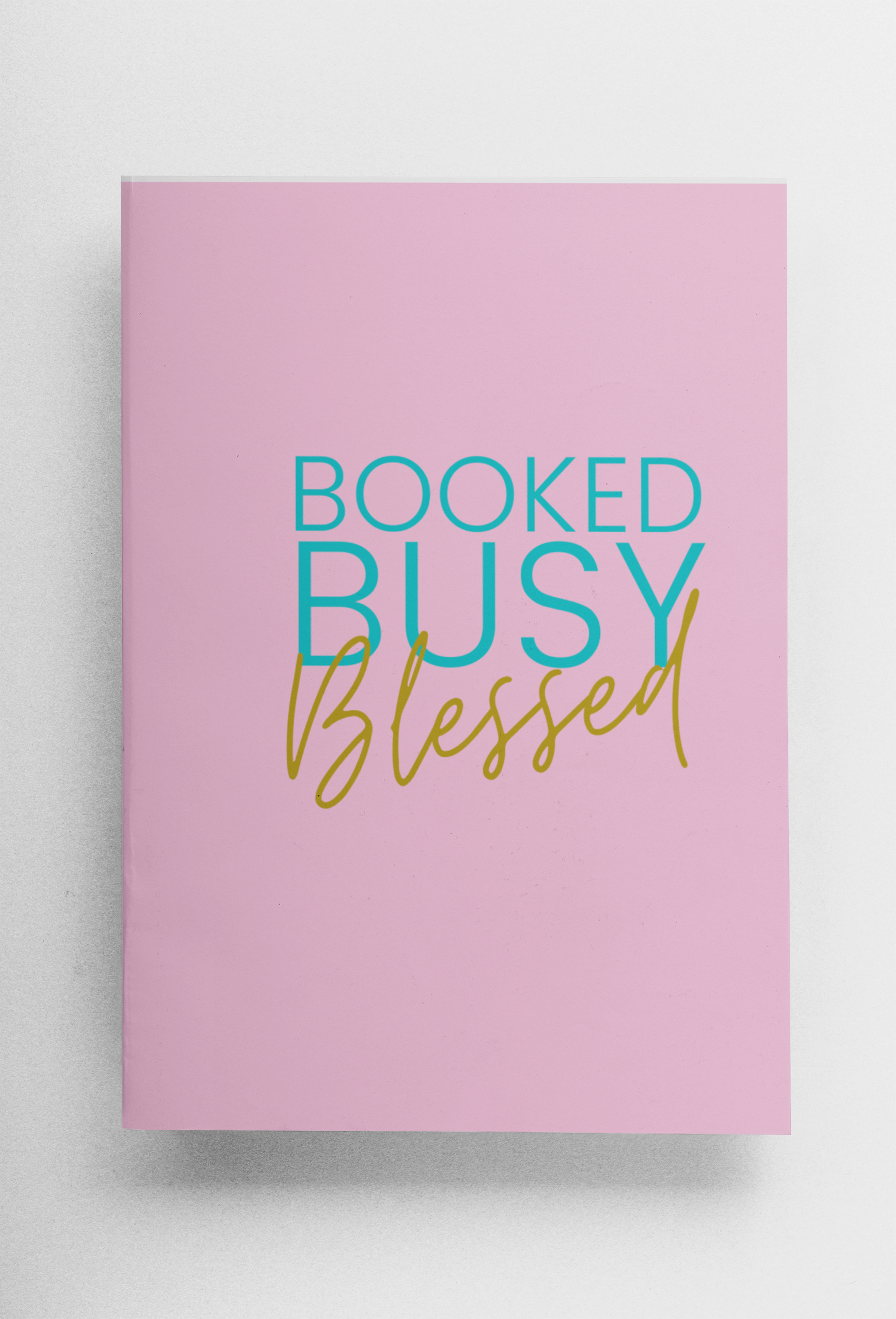 Booked Busy Blessed Undated Planner