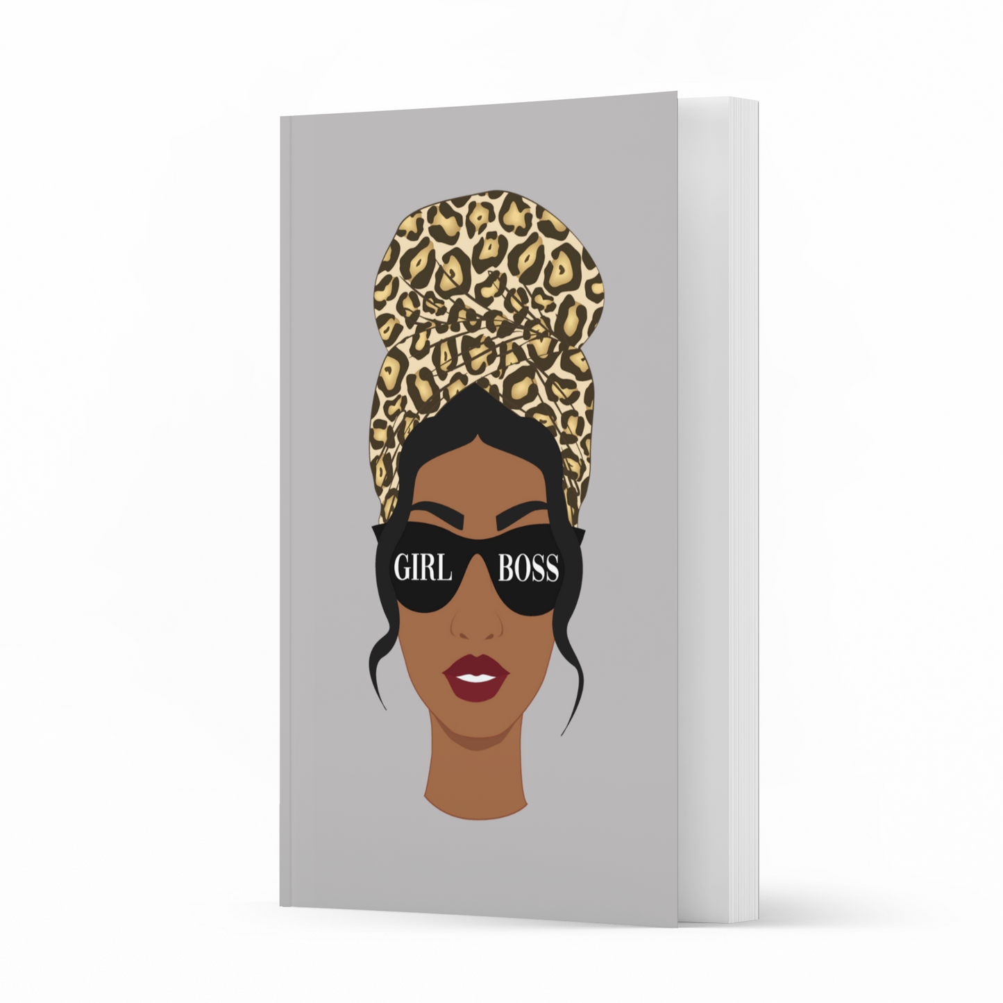 Girl Boss Leopard Journal