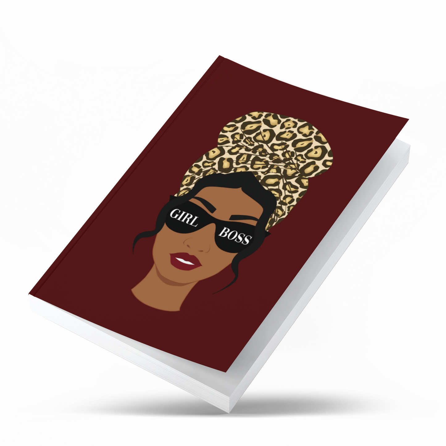 Girl Boss Leopard Journal