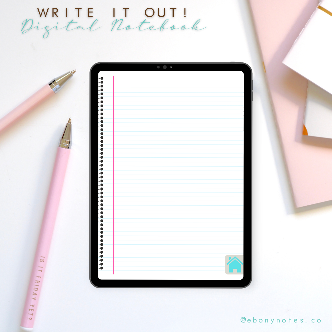 Write It Out! Digital Notebook