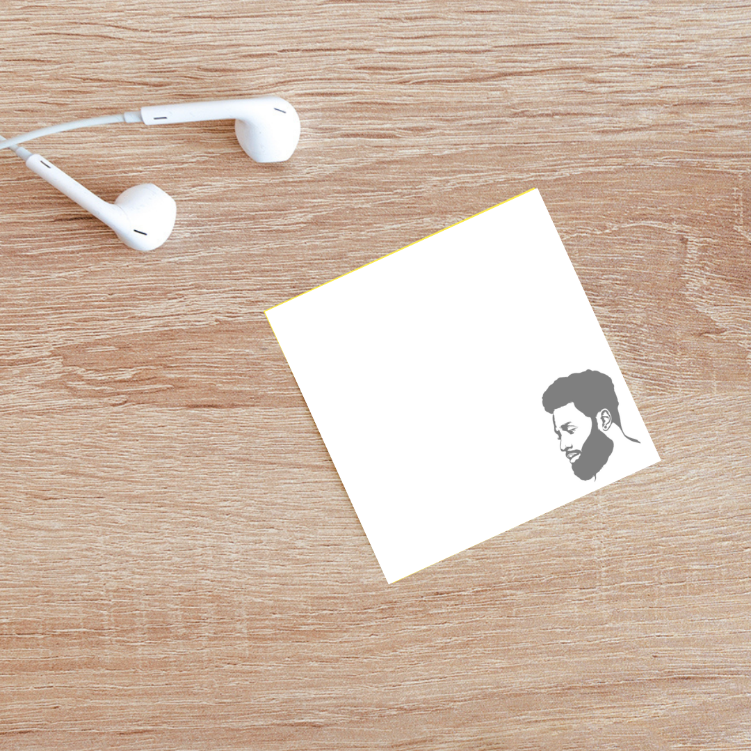 Beard Life Sticky Notes