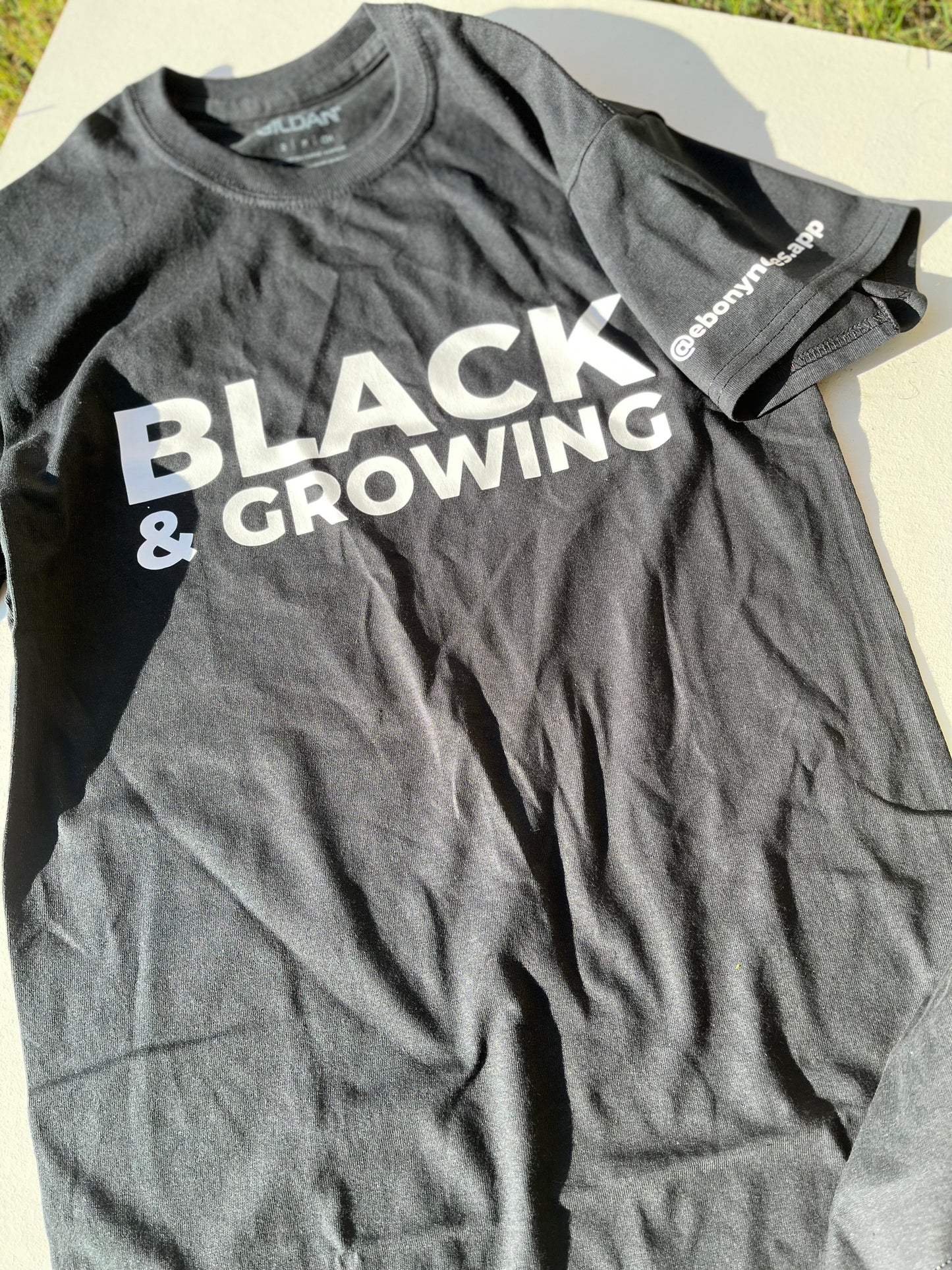 Black & Growing Shirt
