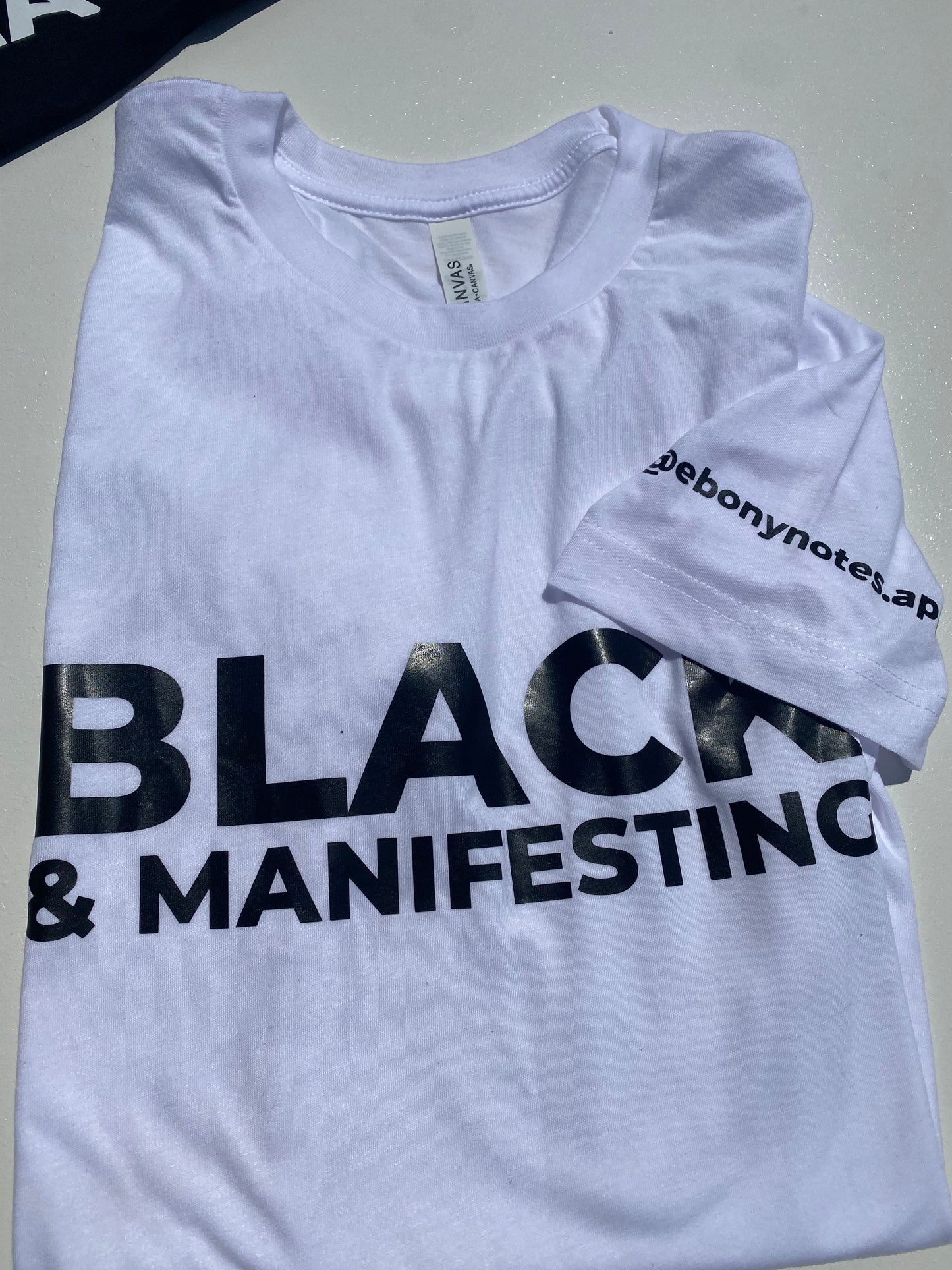 Black & Manifesting Shirt