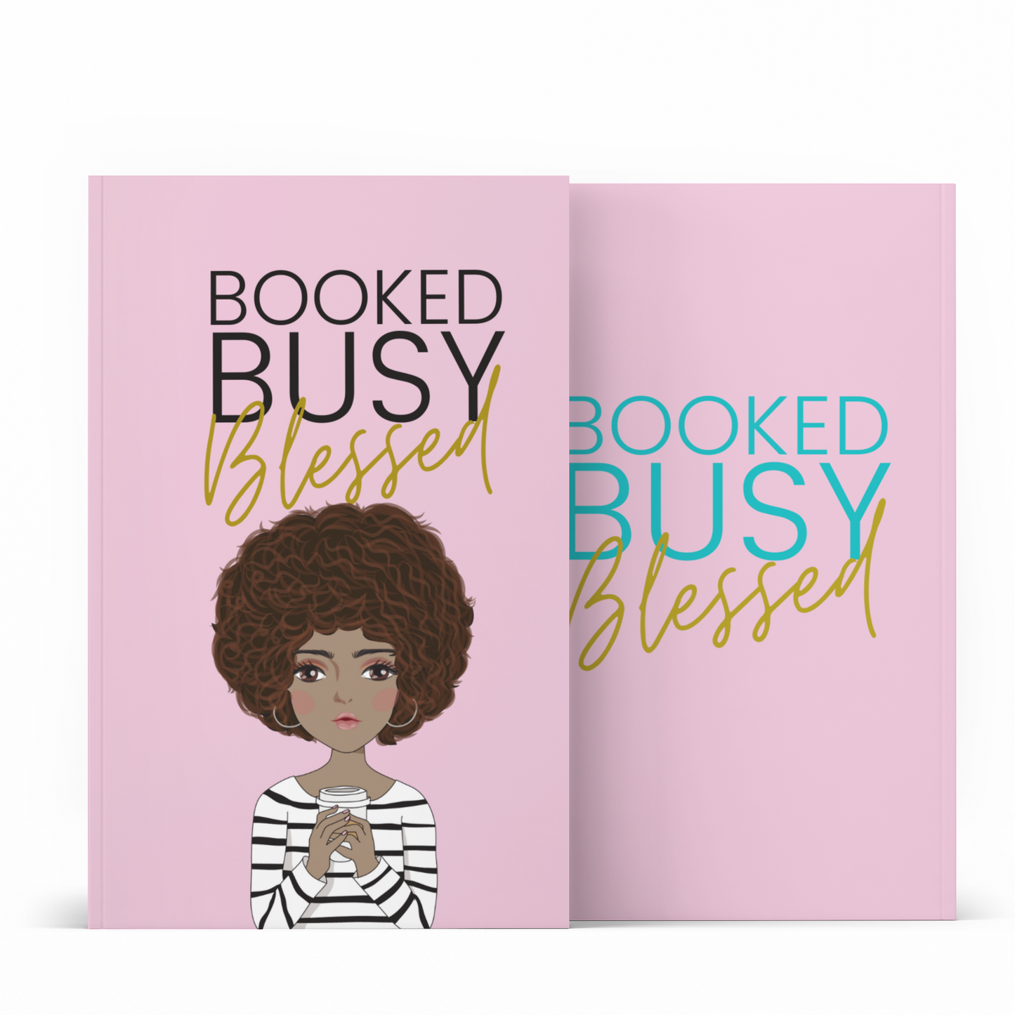 Booked Busy Blessed Undated Journal + Planner Bundle