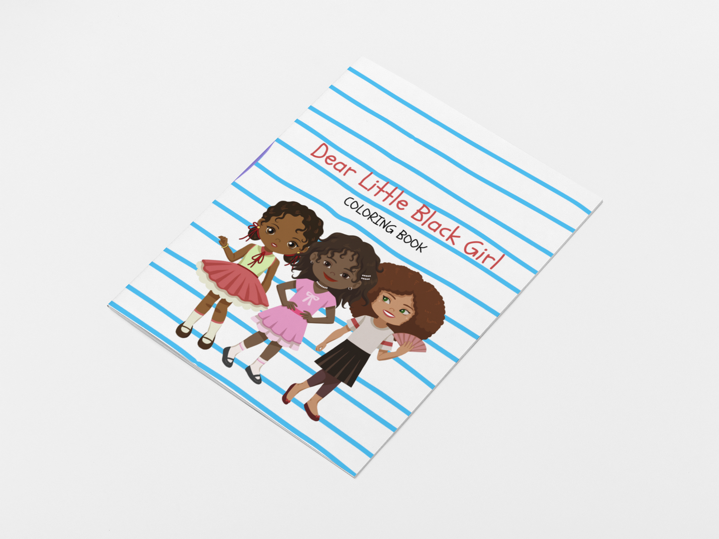 Dear Little Black Girl Coloring Book