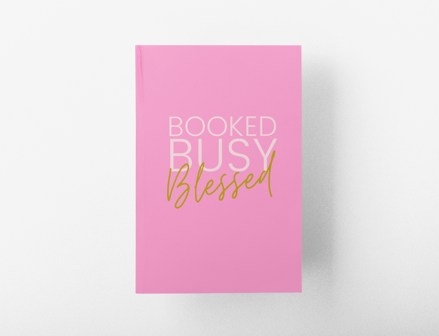Booked Busy Blessed Undated Planner