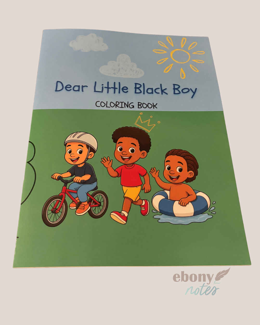 Dear Little Black Boy Coloring Book