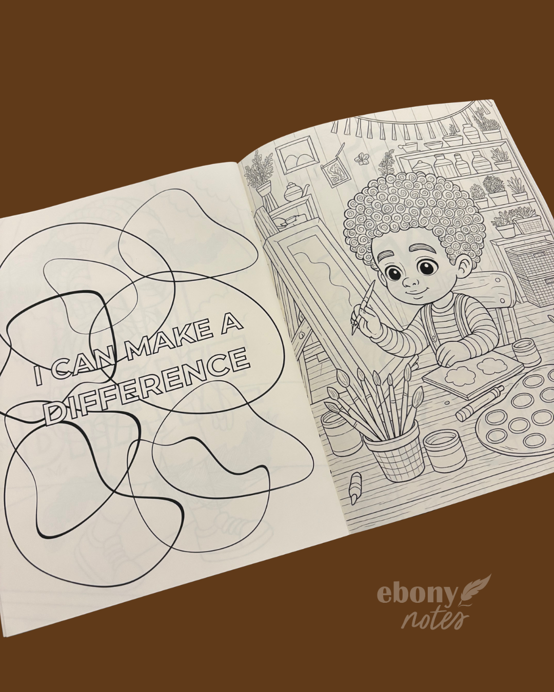 Dear Little Black Boy Coloring Book