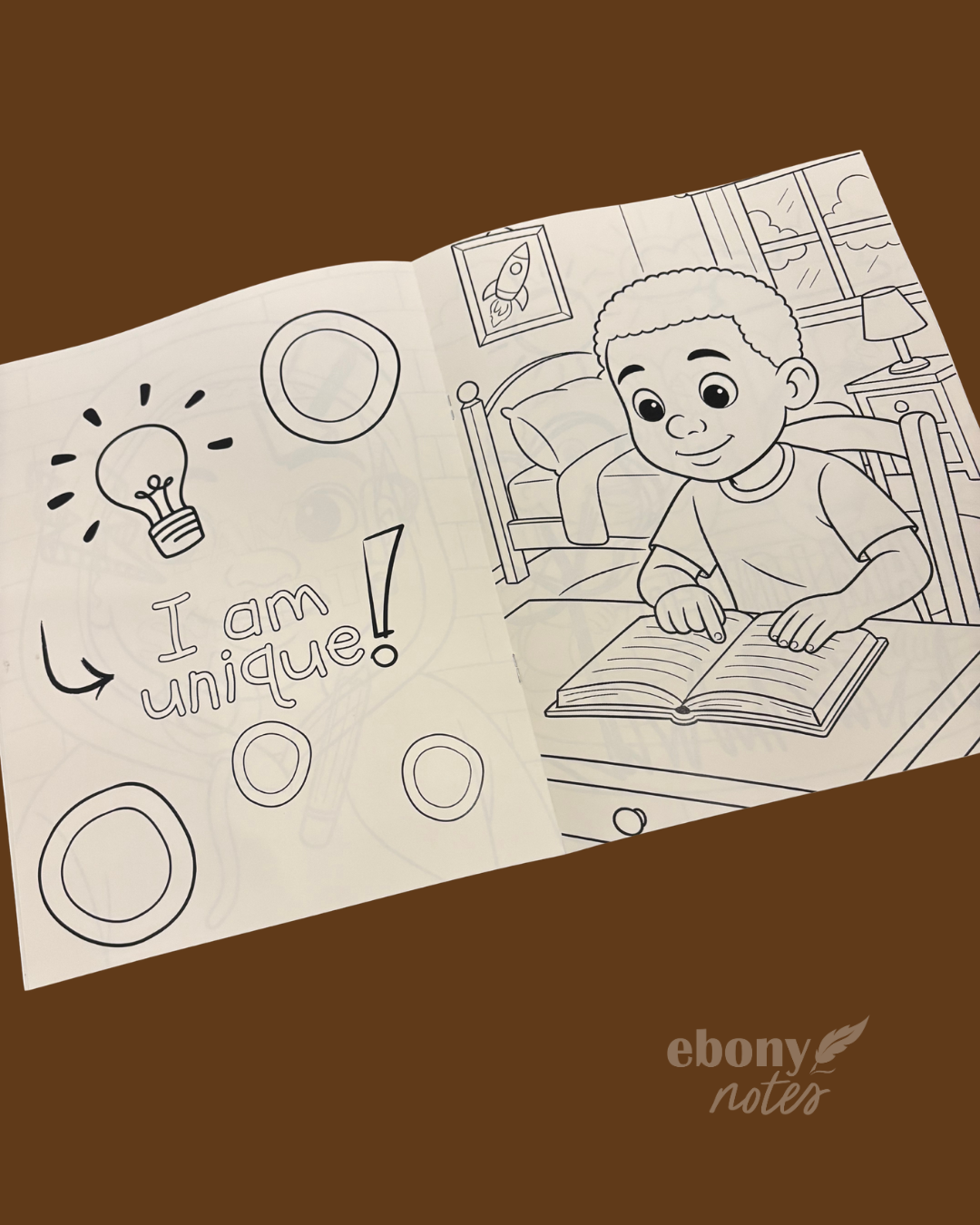 Dear Little Black Boy Coloring Book