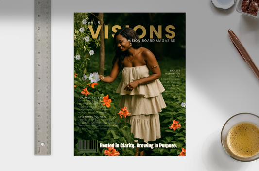 2026 Vision Board Kit | Ground Your Goals. Grow Your Vision.