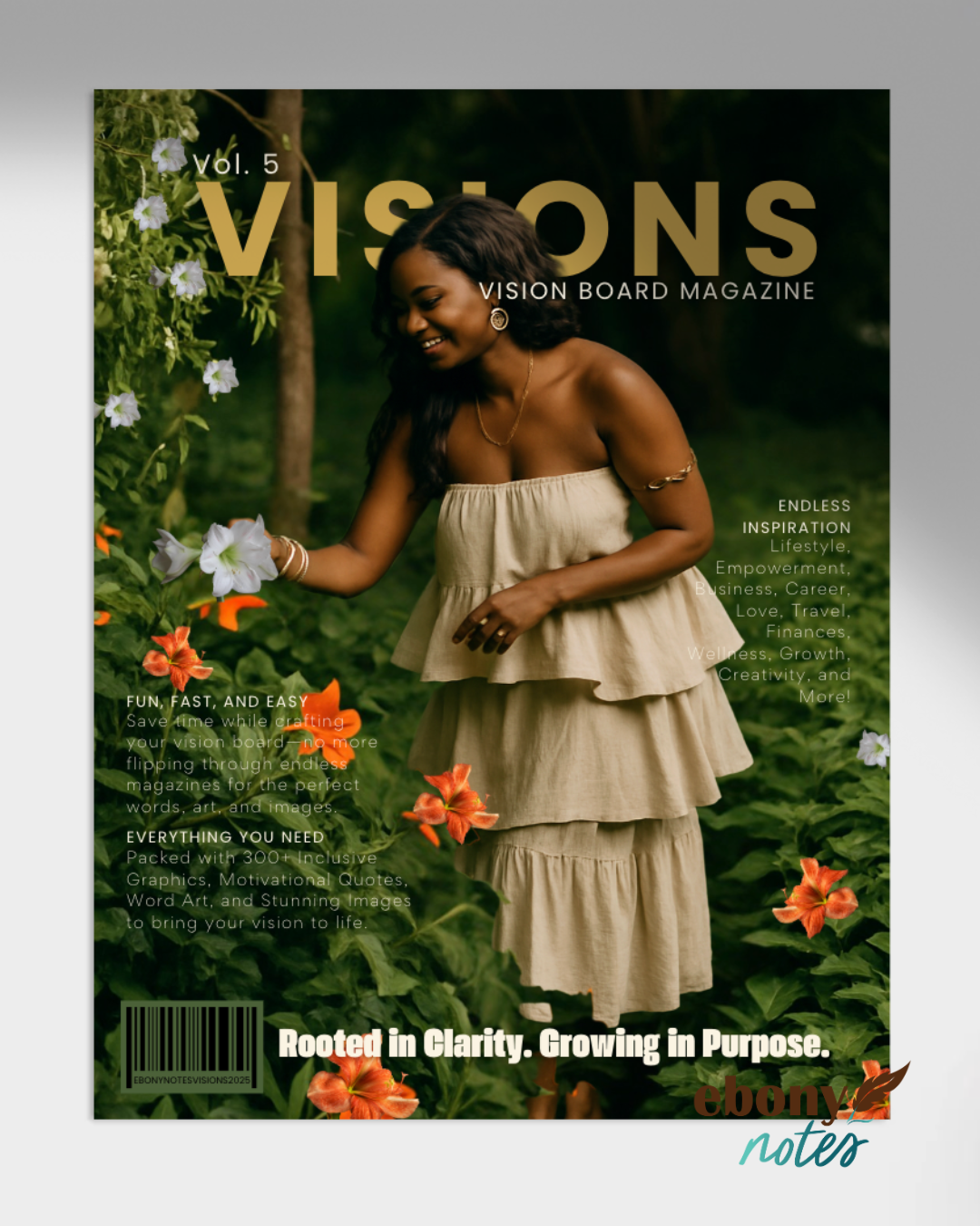 2026 Vision Board Kit | Ground Your Goals. Grow Your Vision.