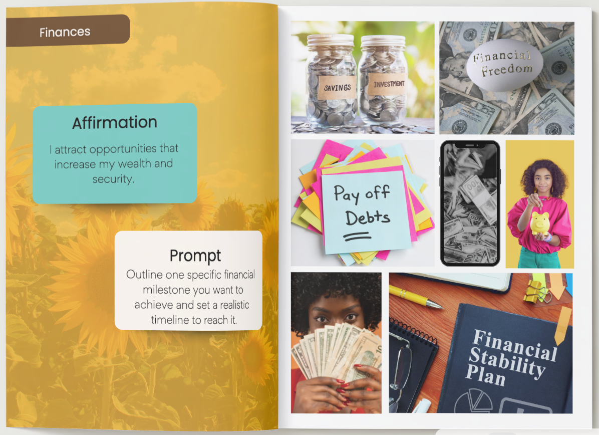 2025 Digital Vision Board Kit | Aligning Goals with Your Vision