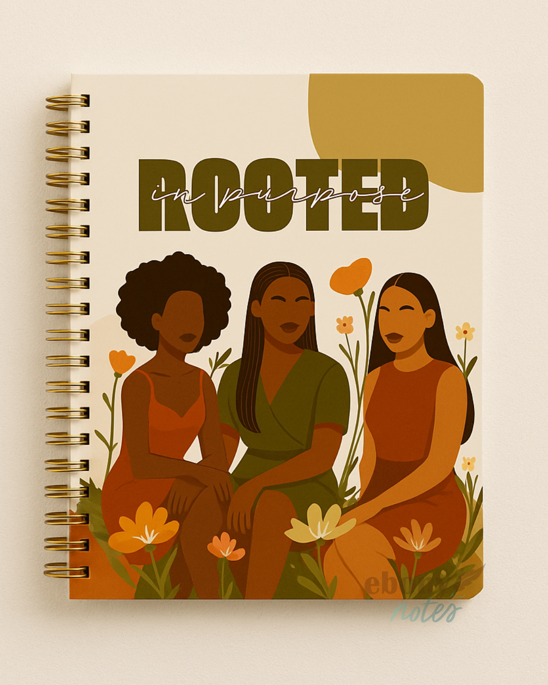 Rooted in Purpose Spiral Journal | For Your Becoming