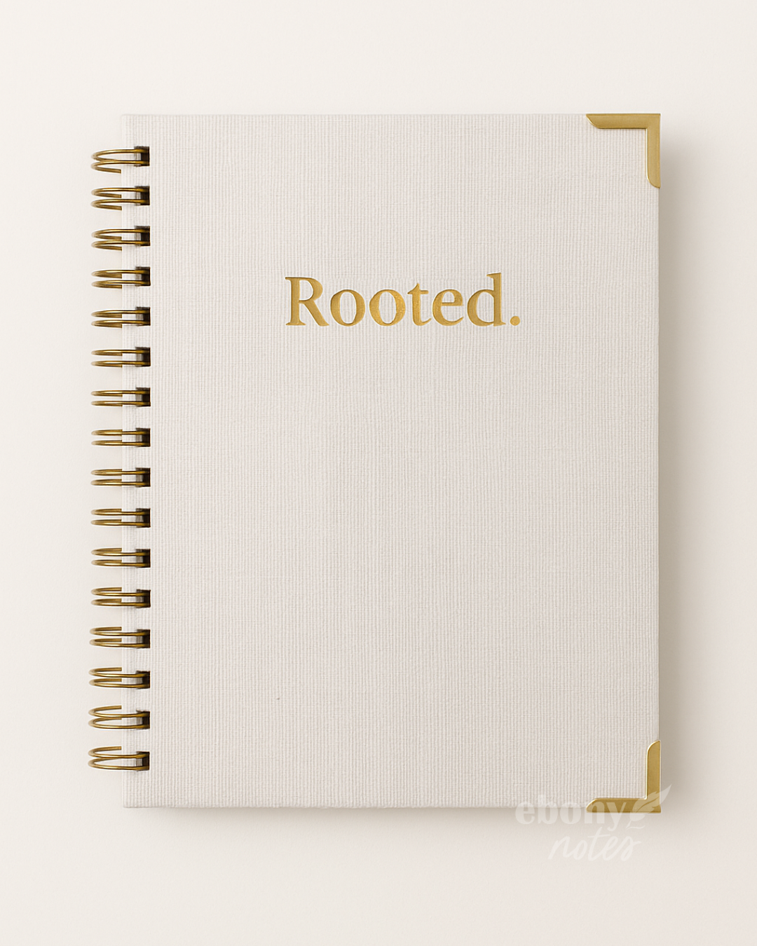 ROOTED. Linen Journal | Timeless Space for Grounding