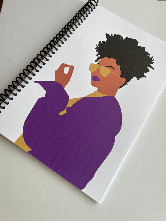 THAT GRRRL Affirmations Spiral Journal | Celebrate Self-Love and Empowerment