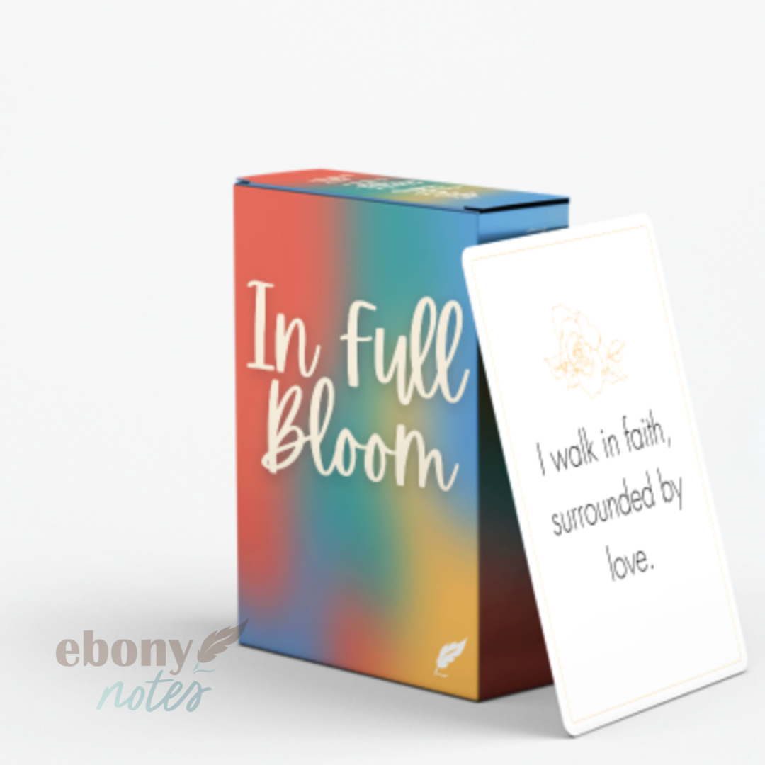 In Full Bloom Card Deck | Cultivate Positivity and Personal Growth