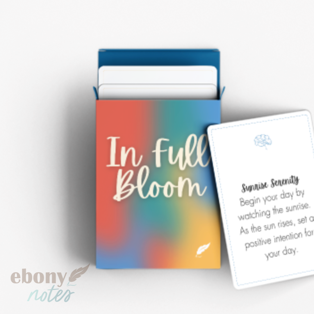 In Full Bloom Card Deck | Cultivate Positivity and Personal Growth