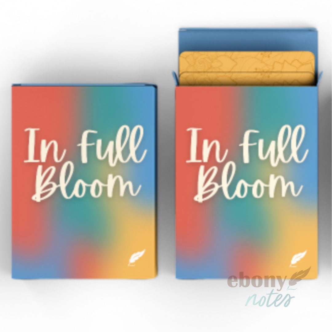 In Full Bloom Card Deck | Cultivate Positivity and Personal Growth