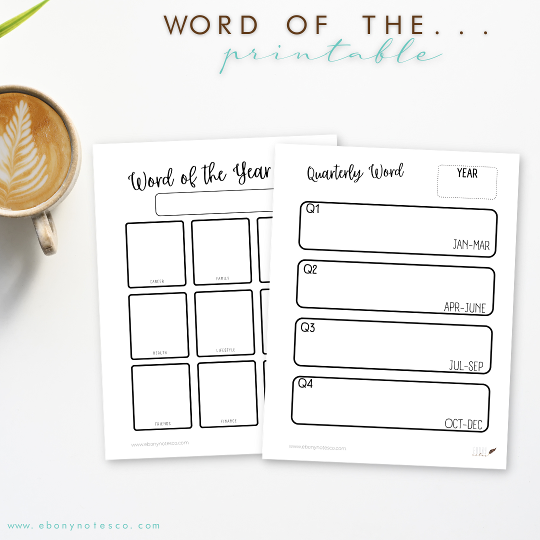 Word of the... Printable