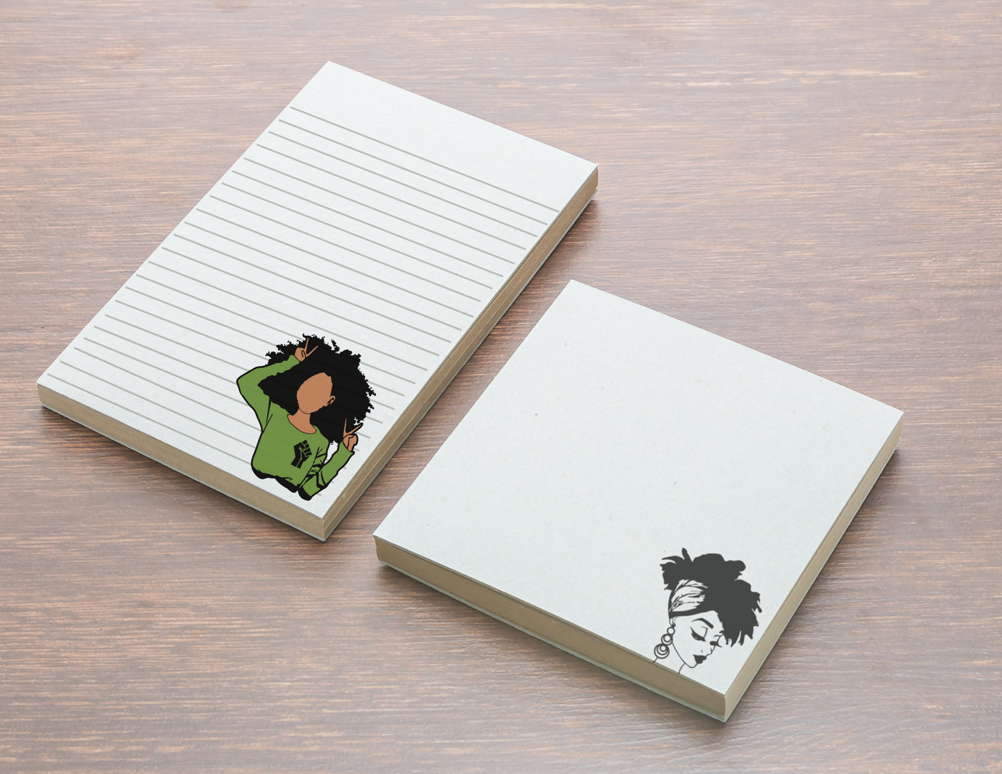 Black Girl Magic Notepad and Sticky Notes