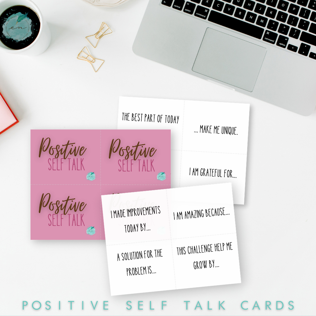 Positive Self Talk Cards Printable