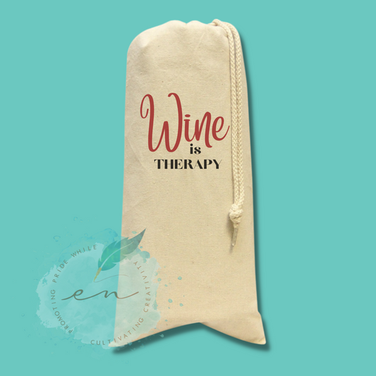 Wine Therapy Wine Tote