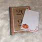 Pumpkin Fall Leaves Notepad