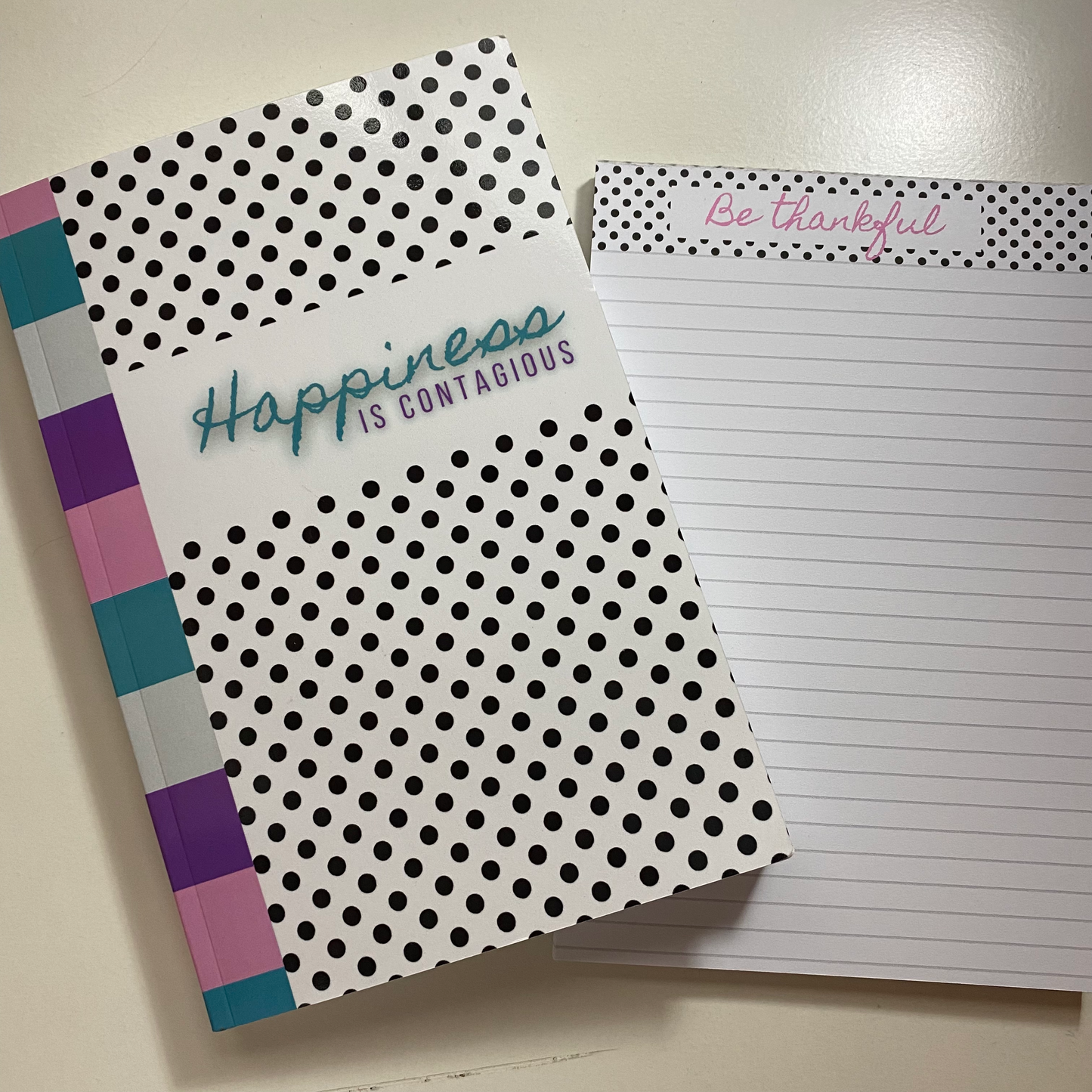 Happiness is Contagious Notepad
