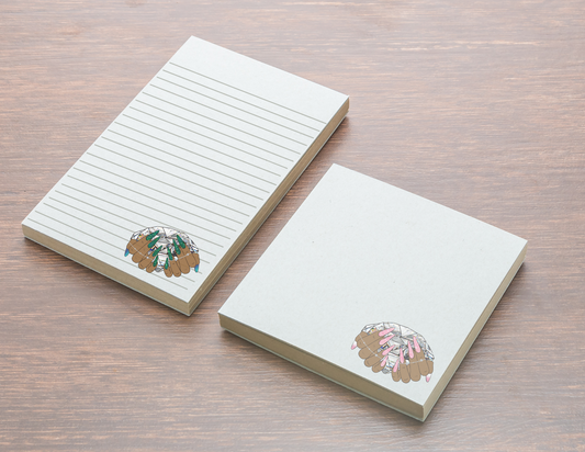 Diamond Nails Notepad and Sticky Notes